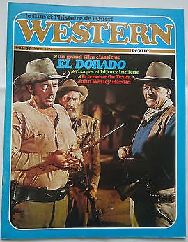 WESTERN REVUE magazine side cover Issue 16 February 1974