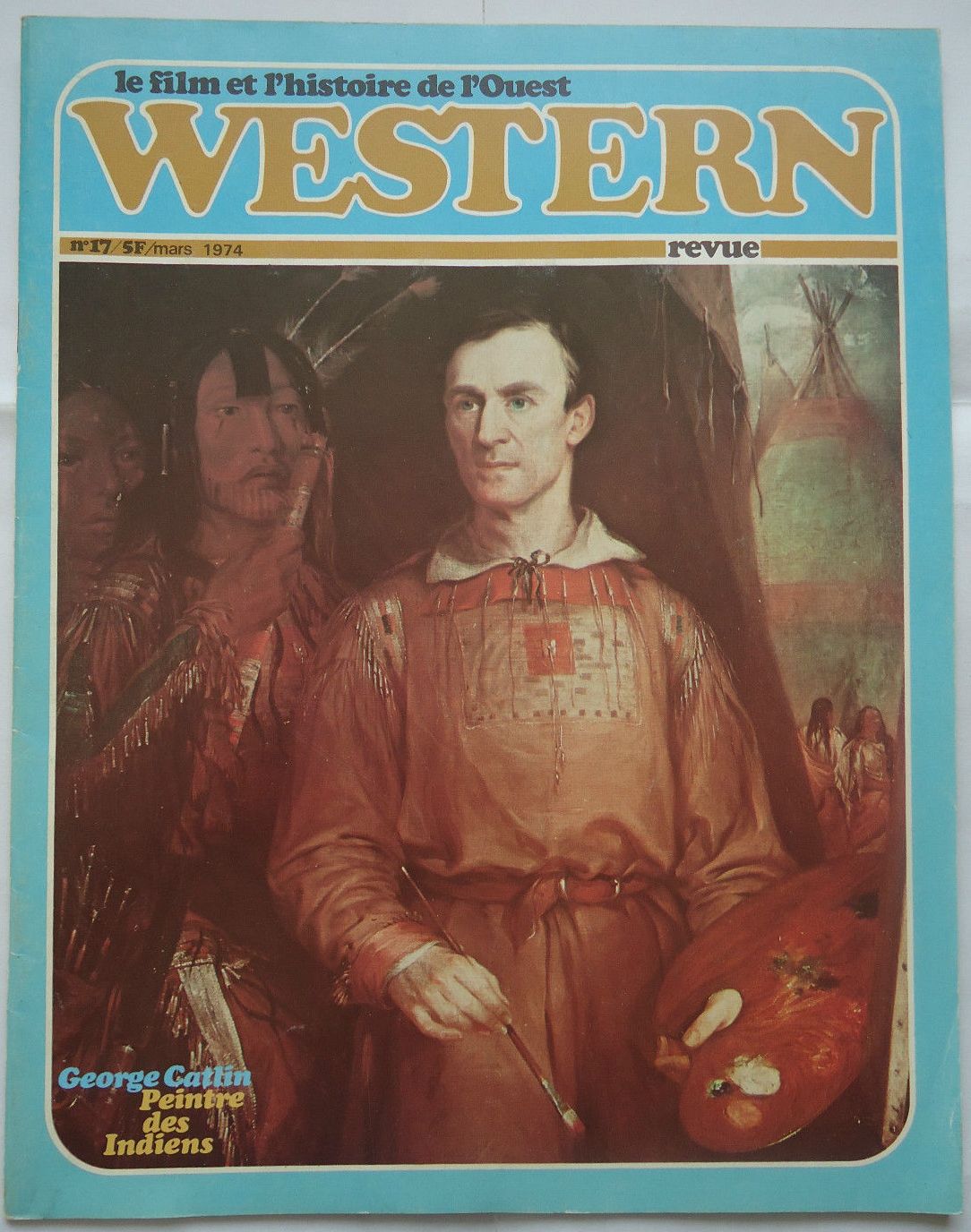 WESTERN REVUE magazine side cover Issue 17 September 1974