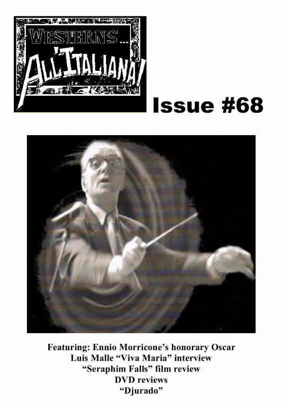 WESTERNS... ALL ITALIANA magazine side cover Issue 68 Spring 2007