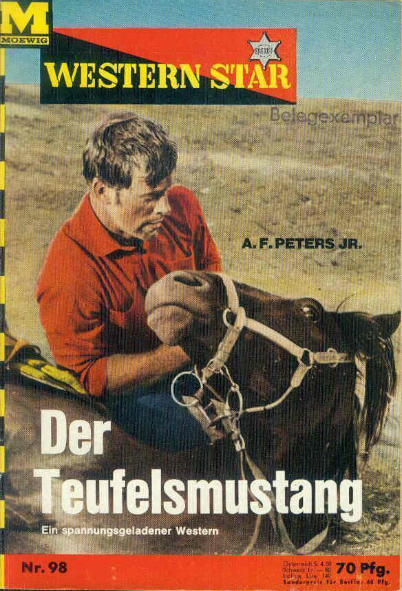 WESTERN STAR magazine side cover Issue 98  1964