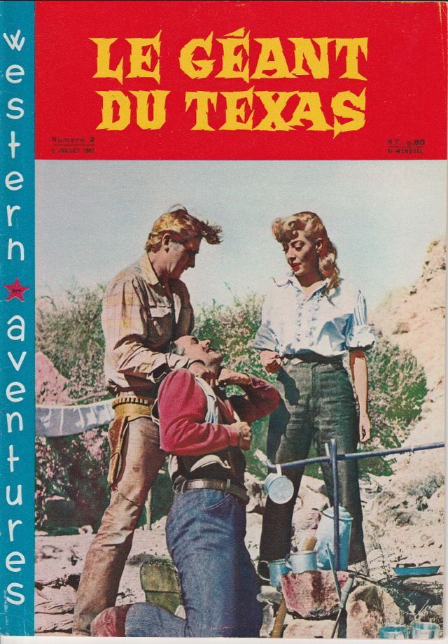 WESTERN AVENTURES magazine side cover Issue 2 5 July 1961