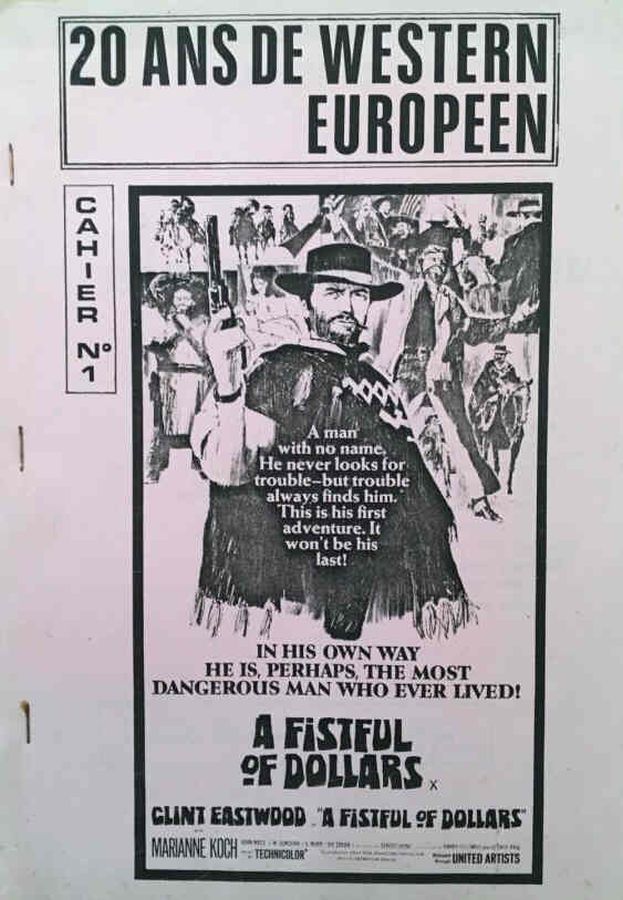 20 ANS DE WESTERN EUROPEEN magazine side cover Issue 1   1980