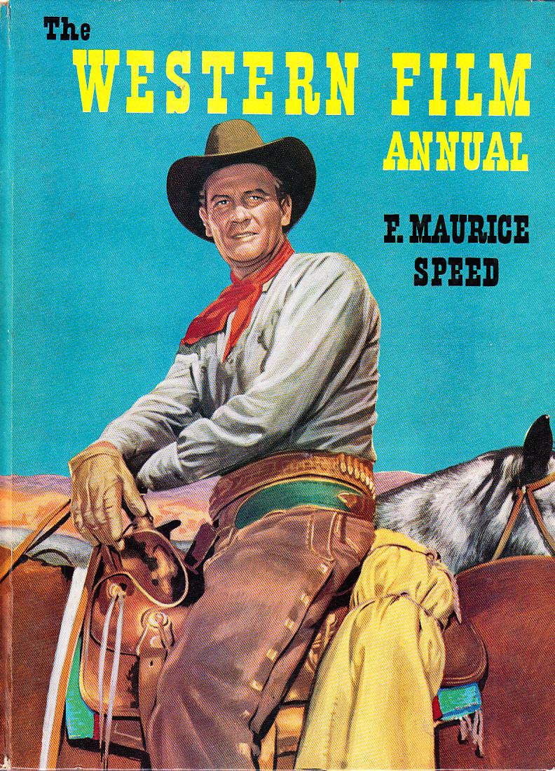 WESTERN FILM ANNUAL magazine side cover Issue 6   1956