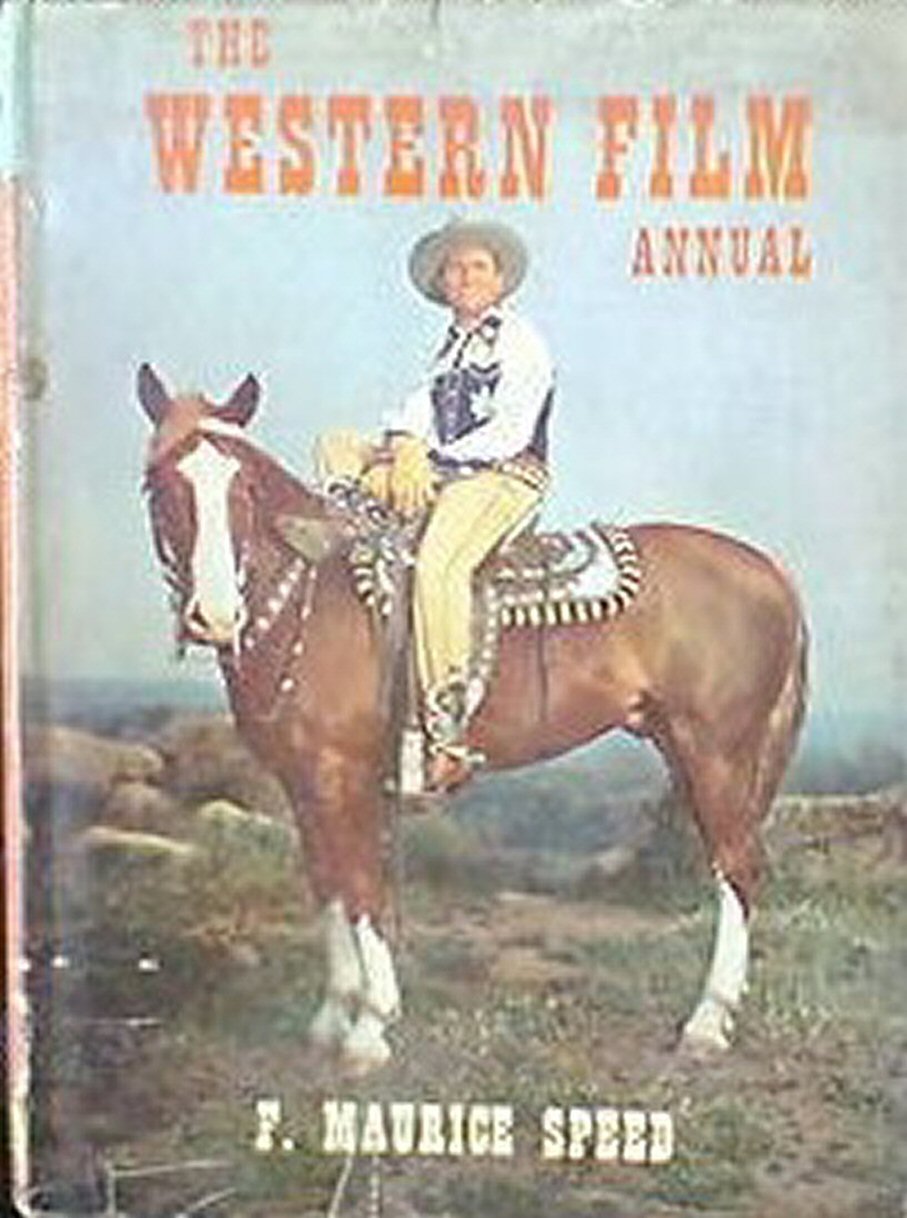 WESTERN FILM ANNUAL magazine side cover   1952
