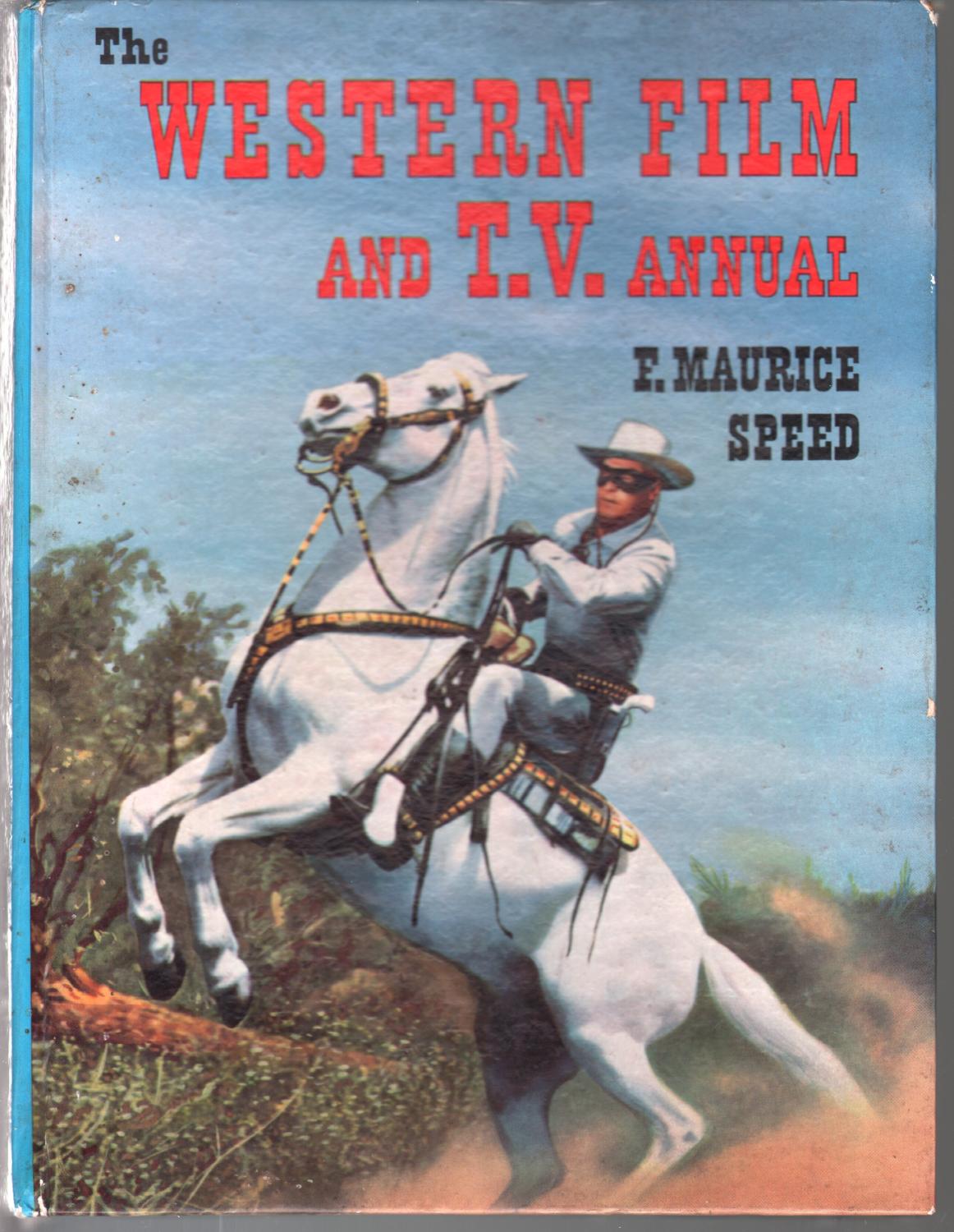 WESTERN FILM ANNUAL magazine side cover   1957