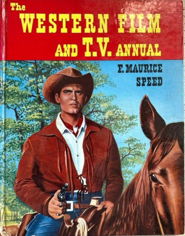 WESTERN FILM ANNUAL magazine side cover   1959