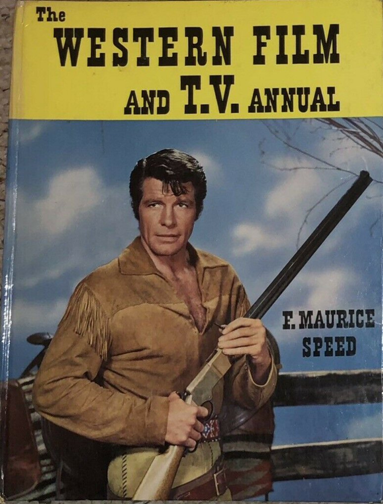 WESTERN FILM ANNUAL magazine side cover   1960