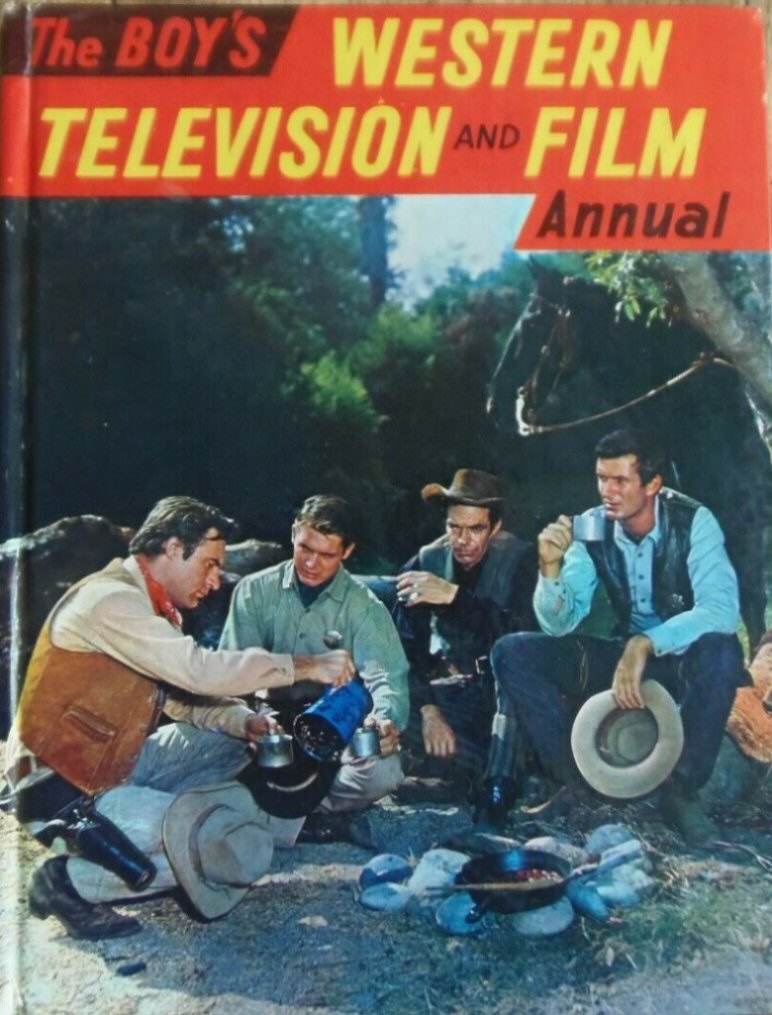 WESTERN FILM ANNUAL magazine side cover   1963