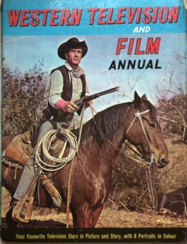 WESTERN FILM ANNUAL magazine side cover   1964