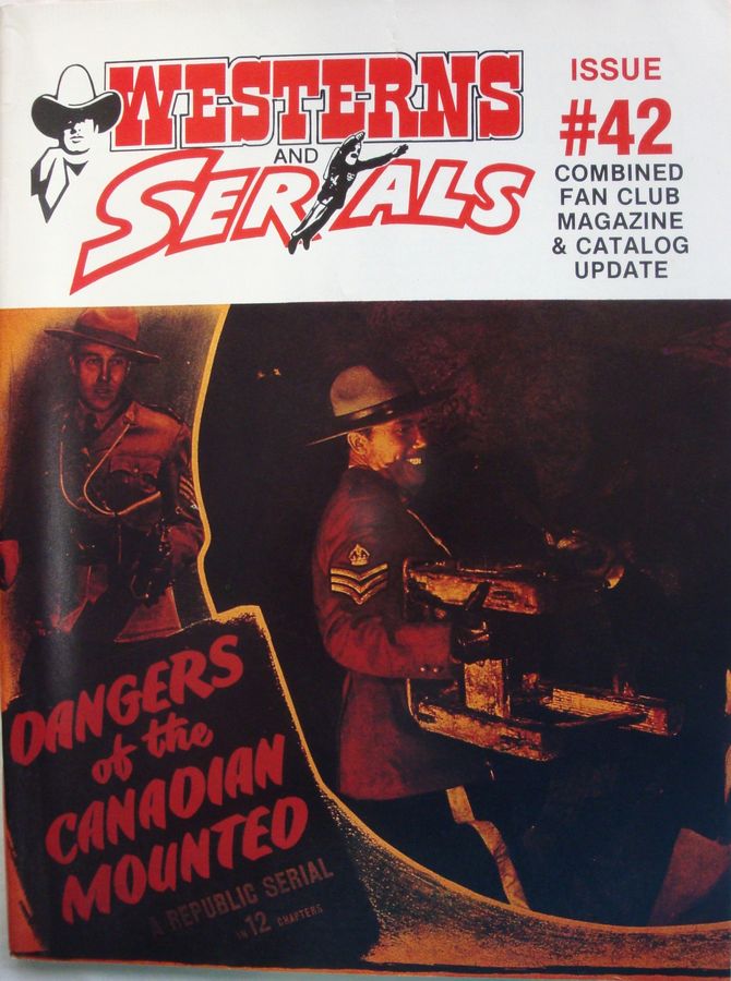 WESTERNS AND SERIALS magazine side cover Issue 42/62  1995