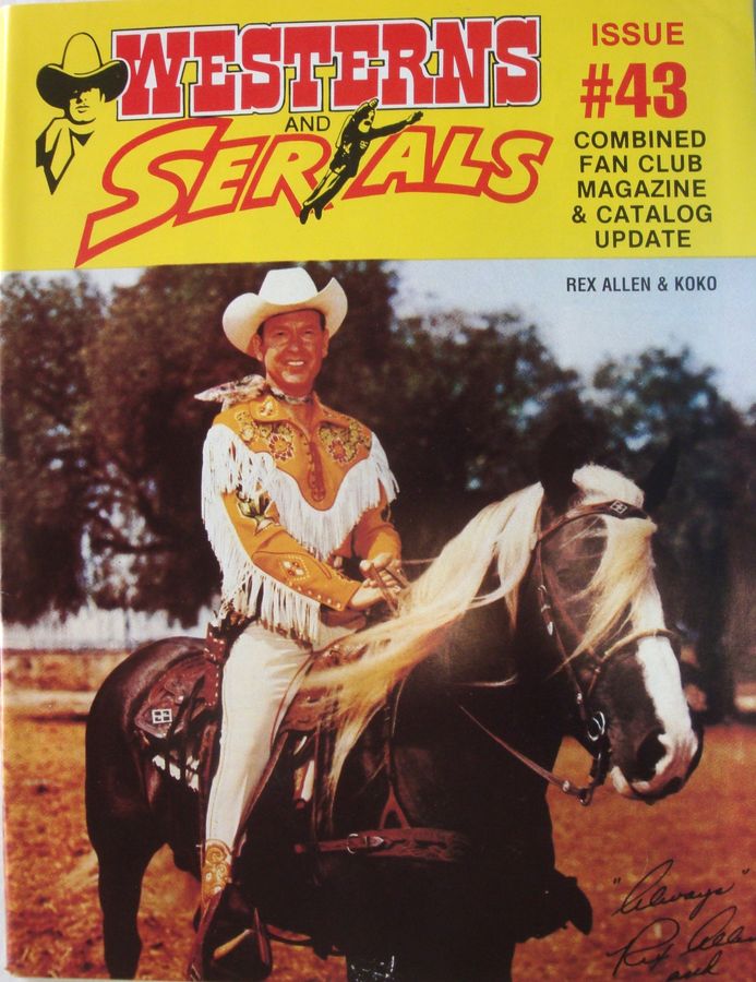 WESTERNS AND SERIALS magazine side cover Issue 43/63  1997