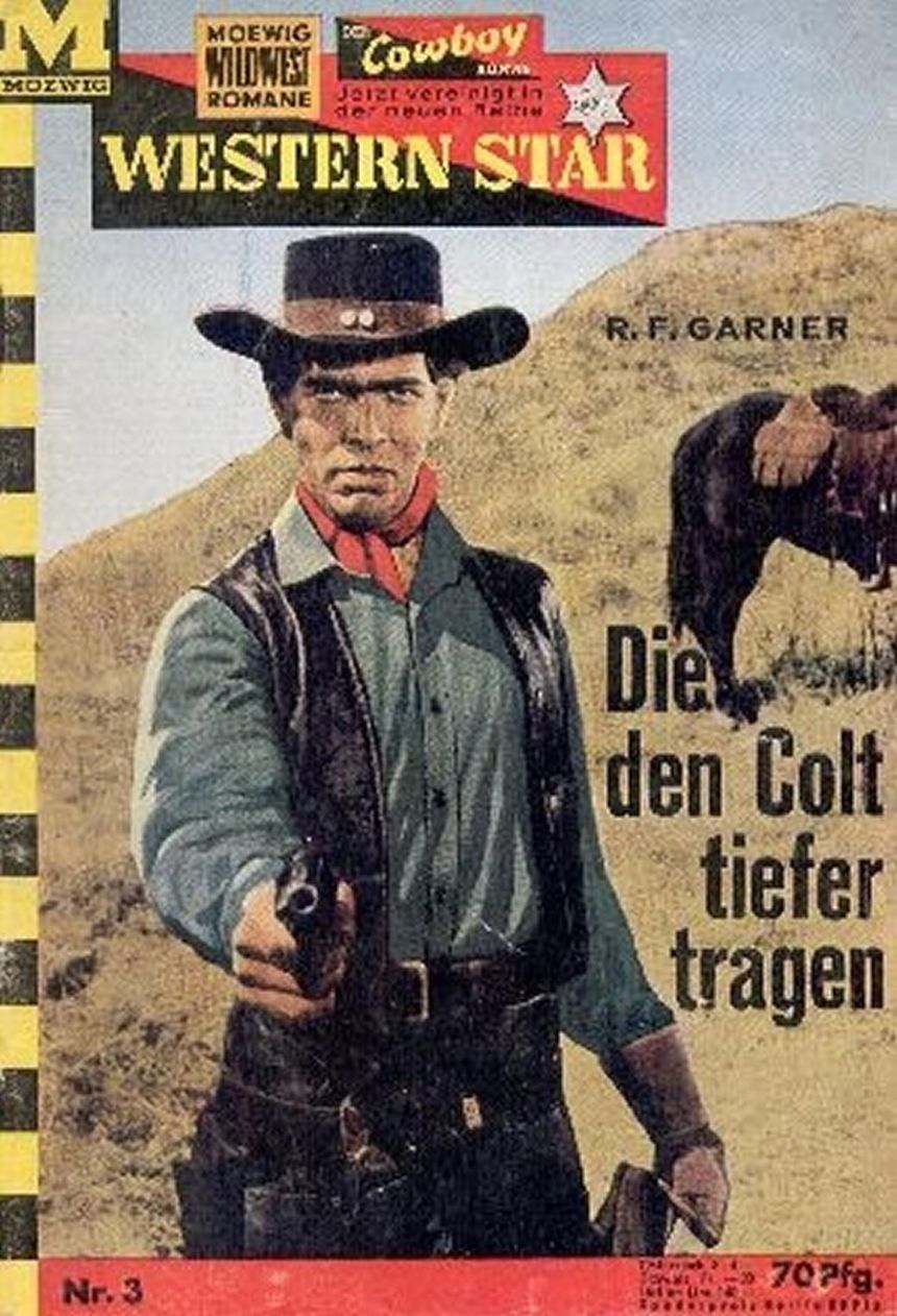 WESTERN STAR magazine side cover Issue 3   1962