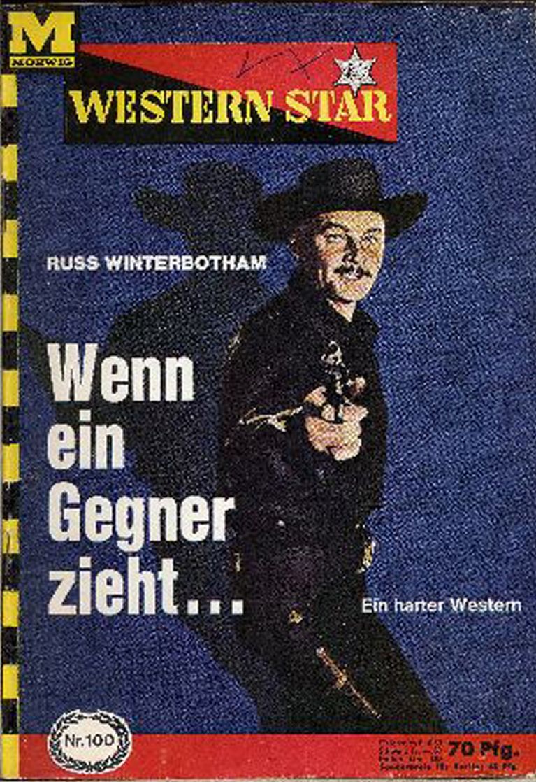 WESTERN STAR magazine side cover Issue 100   1964