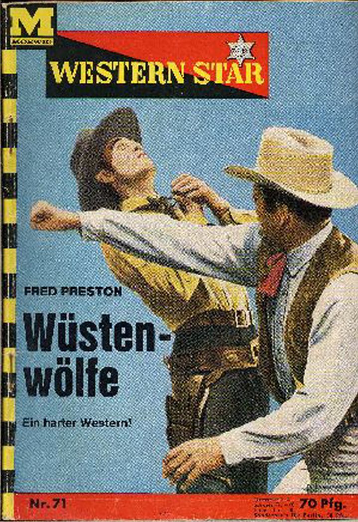 WESTERN STAR magazine side cover Issue 71   1964