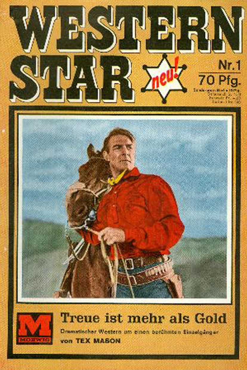 WESTERN STAR NEU magazine side cover Issue 1   1964