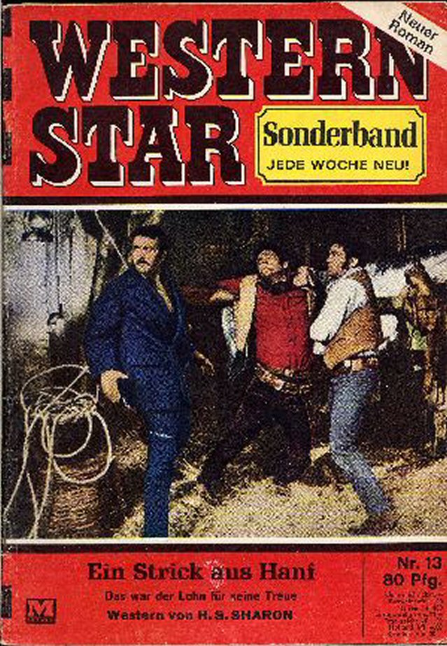 WESTERN STAR SONDERBAND magazine side cover Issue 13   1969