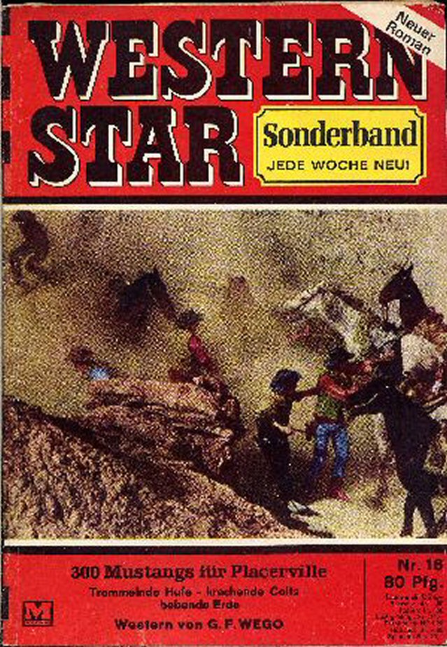 WESTERN STAR SONDERBAND magazine side cover Issue 16   1969