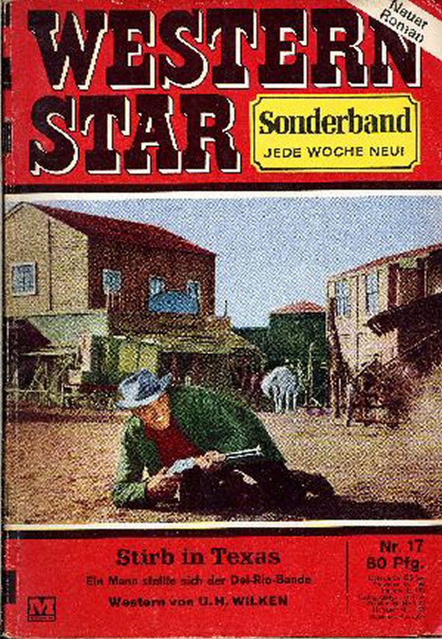 WESTERN STAR SONDERBAND magazine side cover Issue 17   1969