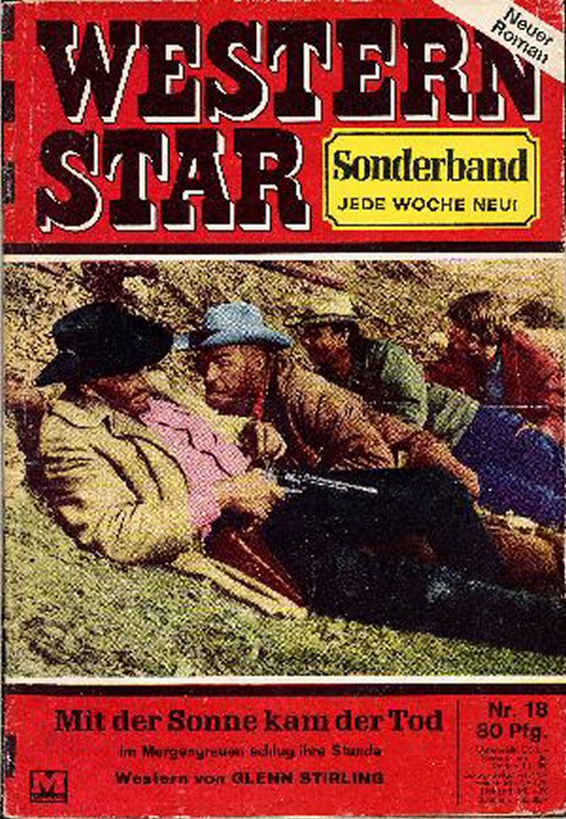 WESTERN STAR SONDERBAND magazine side cover Issue 18   1969