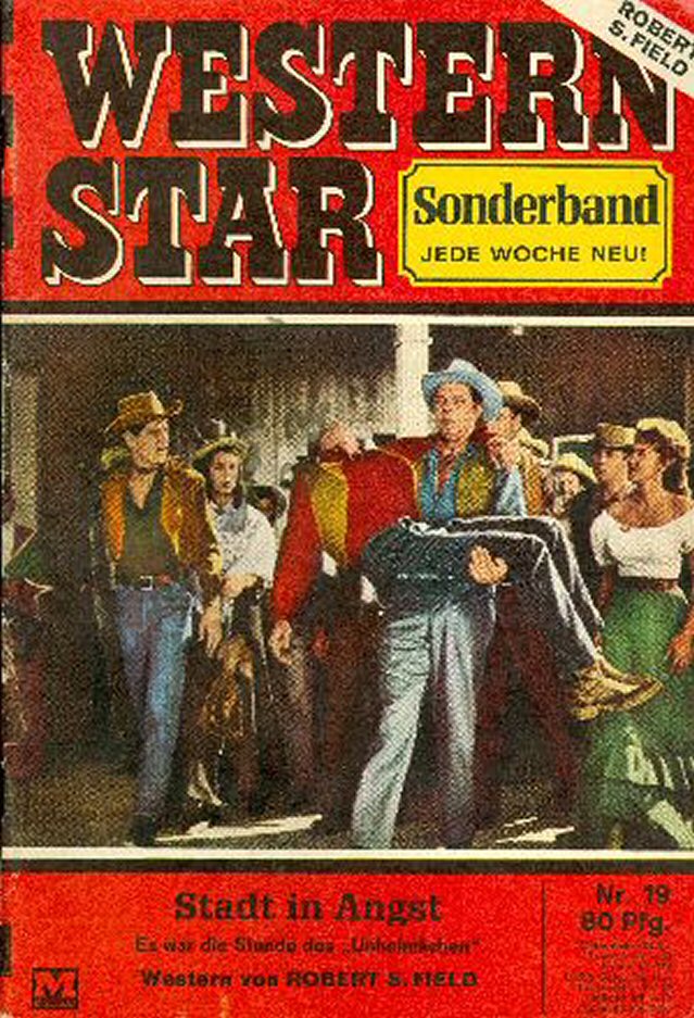 WESTERN STAR SONDERBAND magazine side cover Issue 19   1969