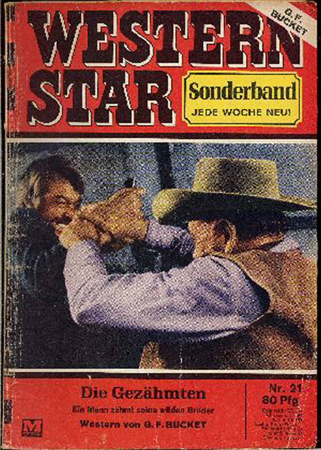 WESTERN STAR SONDERBAND magazine side cover Issue 21   1969