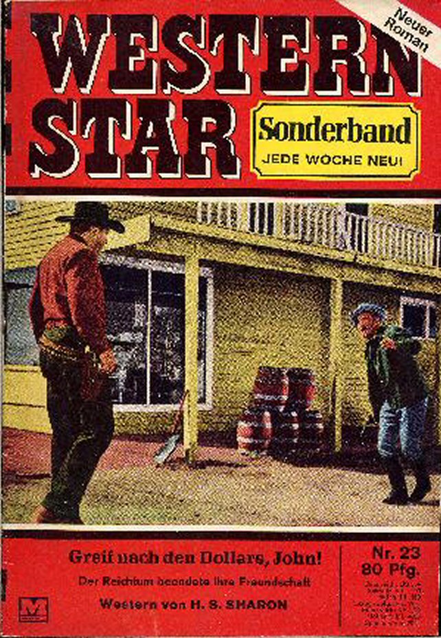 WESTERN STAR SONDERBAND magazine side cover Issue 23   1969