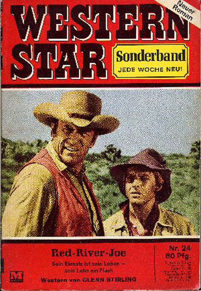 WESTERN STAR SONDERBAND magazine side cover Issue 24   1969