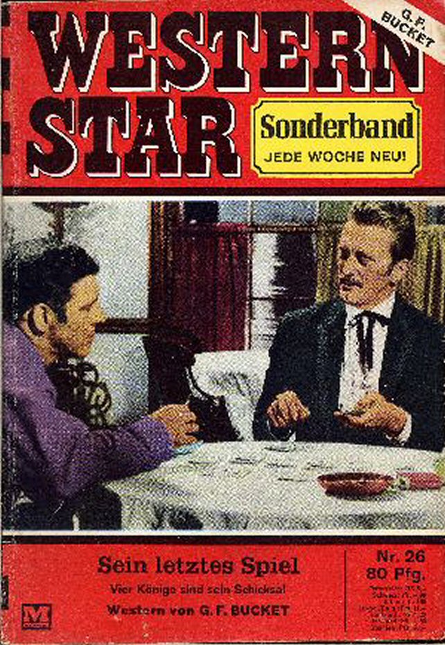 WESTERN STAR SONDERBAND magazine side cover Issue 26   1969