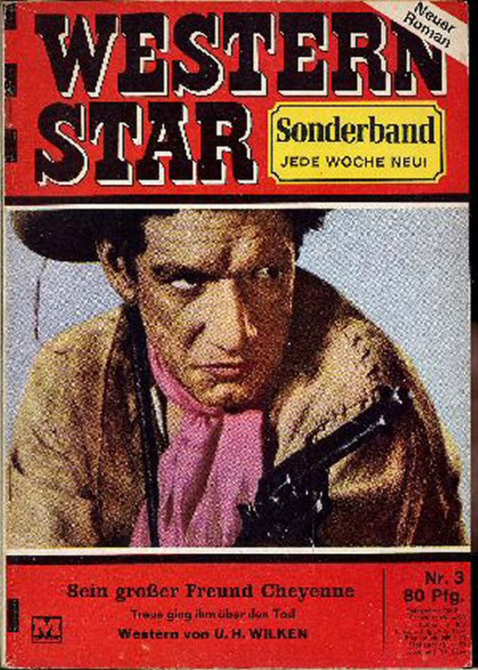 WESTERN STAR SONDERBAND magazine side cover Issue 3   1969