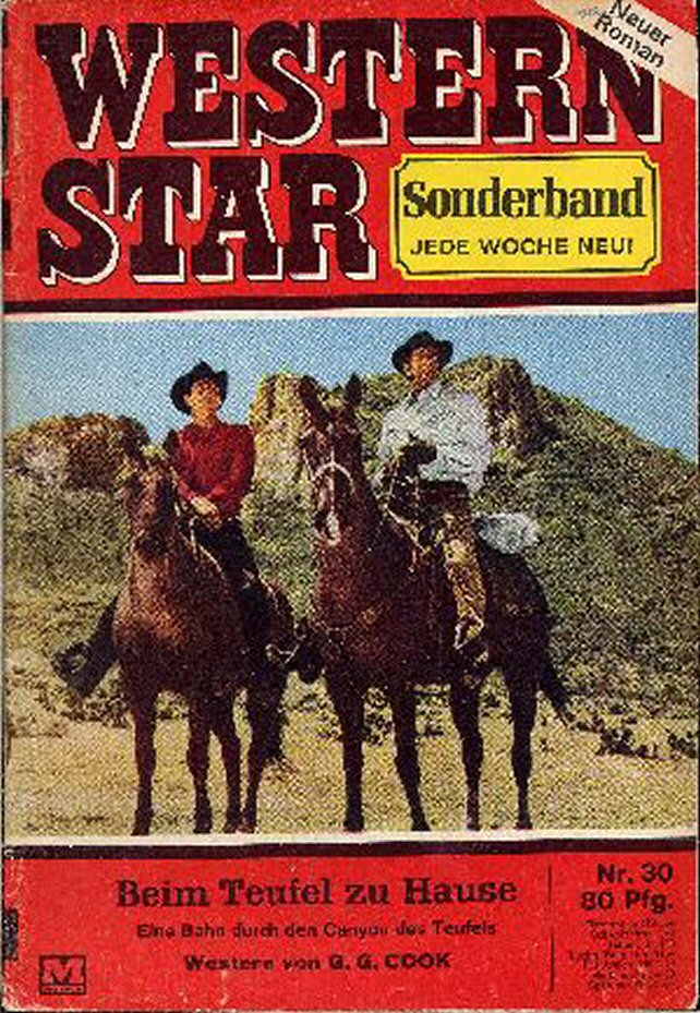 WESTERN STAR SONDERBAND magazine side cover Issue 30   1969