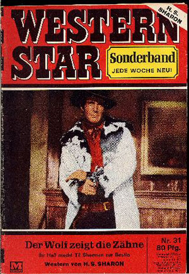 WESTERN STAR SONDERBAND magazine side cover Issue 31   1969