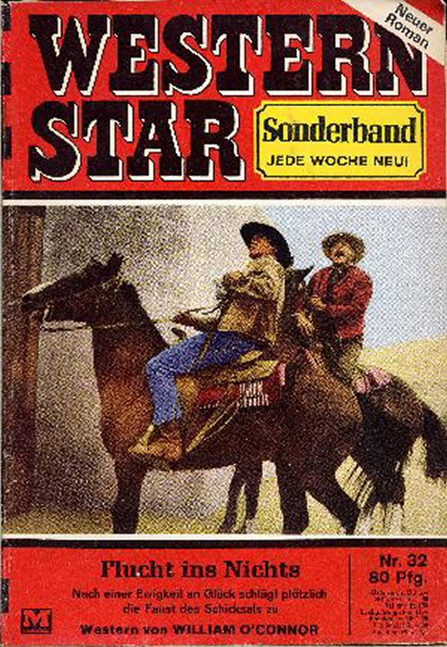 WESTERN STAR SONDERBAND magazine side cover Issue 32   1969