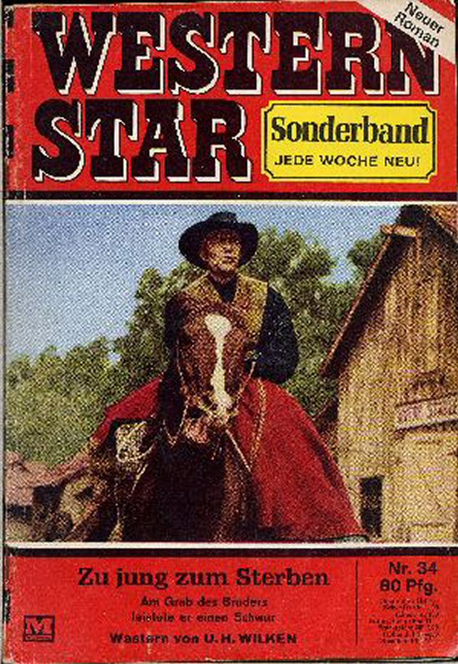 WESTERN STAR SONDERBAND magazine side cover Issue 34   1969