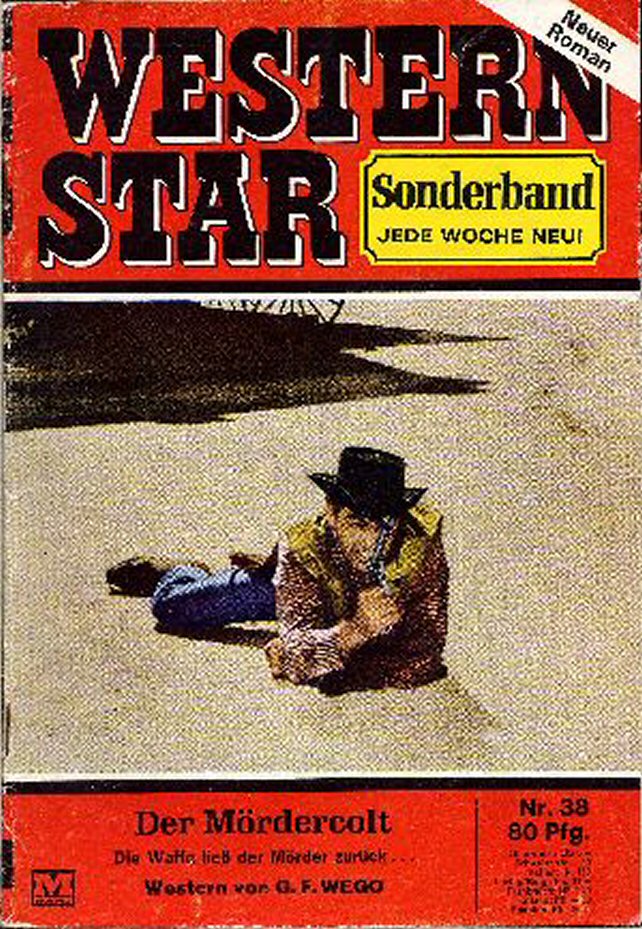 WESTERN STAR SONDERBAND magazine side cover Issue 38   1969