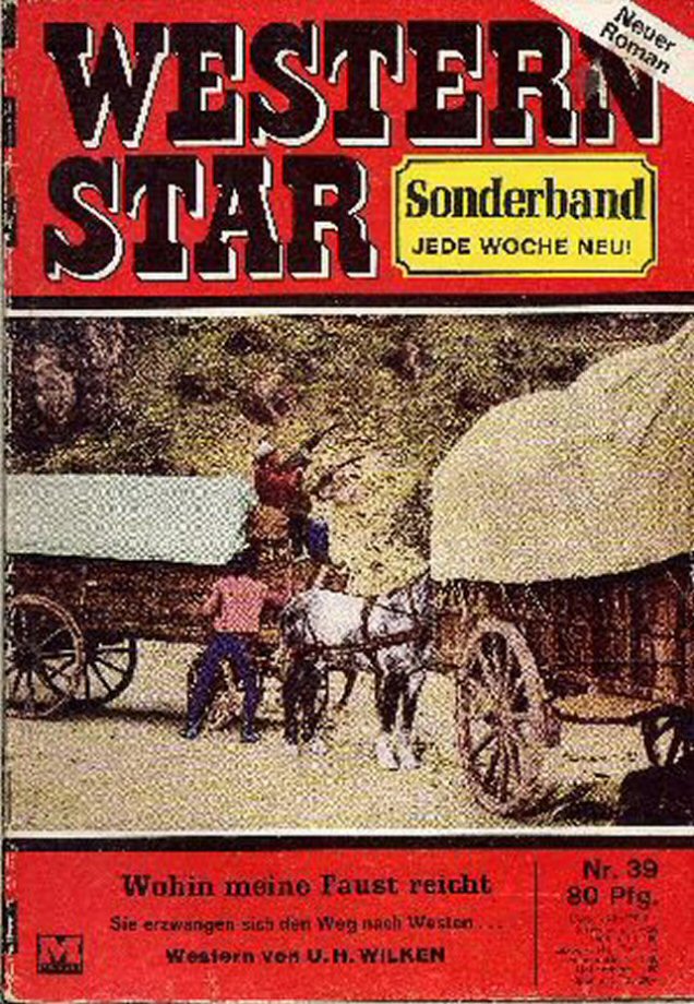 WESTERN STAR SONDERBAND magazine side cover Issue 39   1969