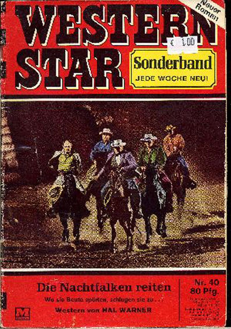 WESTERN STAR SONDERBAND magazine side cover Issue 40   1969