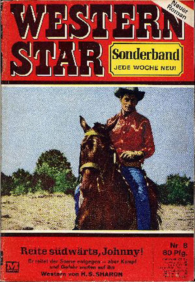 WESTERN STAR SONDERBAND magazine side cover Issue 8   1969