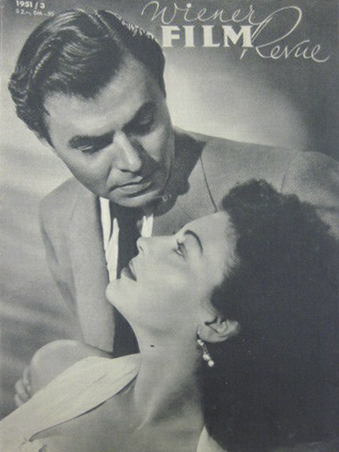 WIENER FILM REVUE magazine cover Issue 3  March 1951