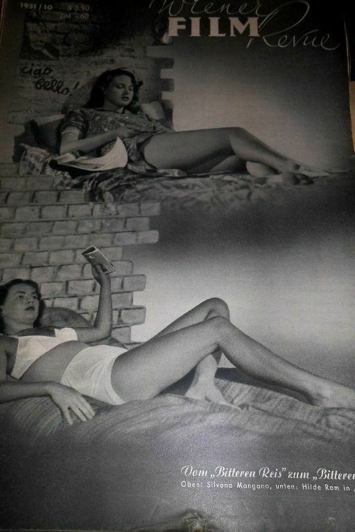 WIENER FILM REVUE magazine side cover Issue 10   1951