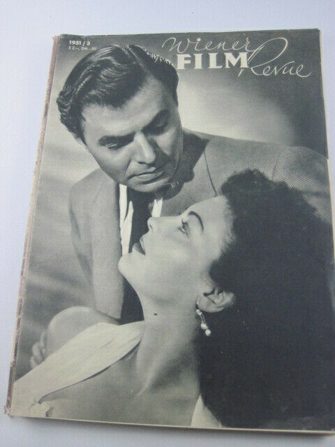 WIENER FILM REVUE magazine side cover Issue 3   1951