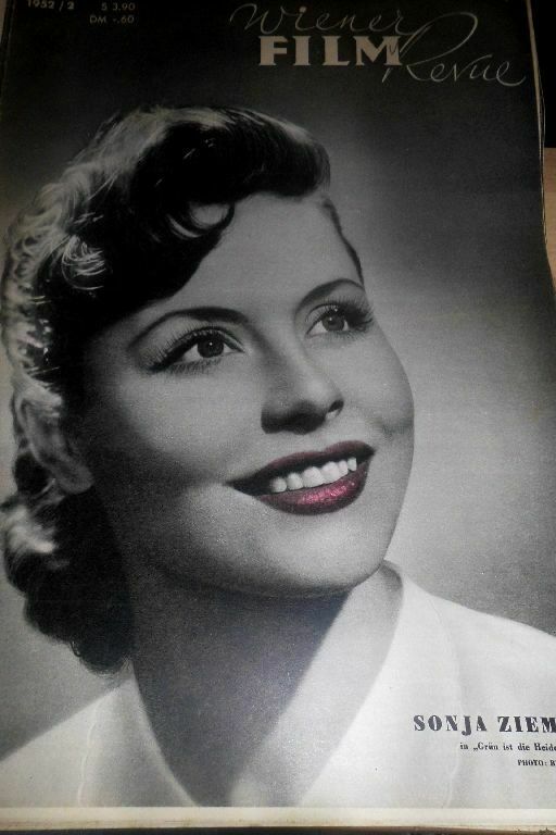 WIENER FILM REVUE magazine side cover Issue 2   1952