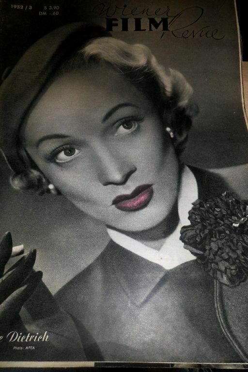 WIENER FILM REVUE magazine side cover Issue 3   1952