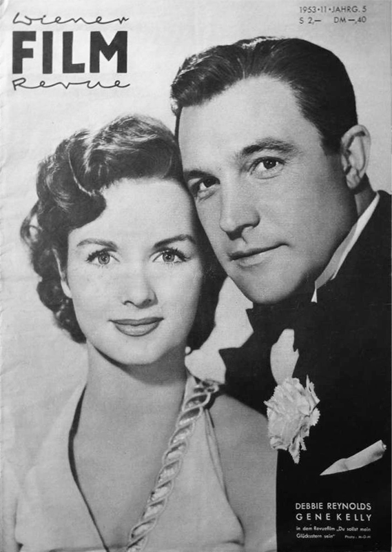 WIENER FILM REVUE magazine side cover Issue 11   1953