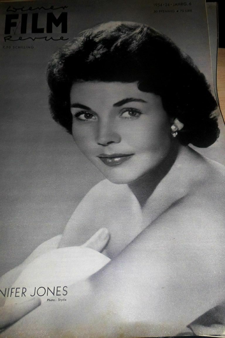 WIENER FILM REVUE magazine side cover Issue 24   1954