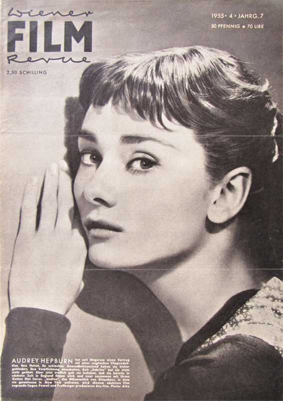 WIENER FILM REVUE magazine side cover Issue 4   1955