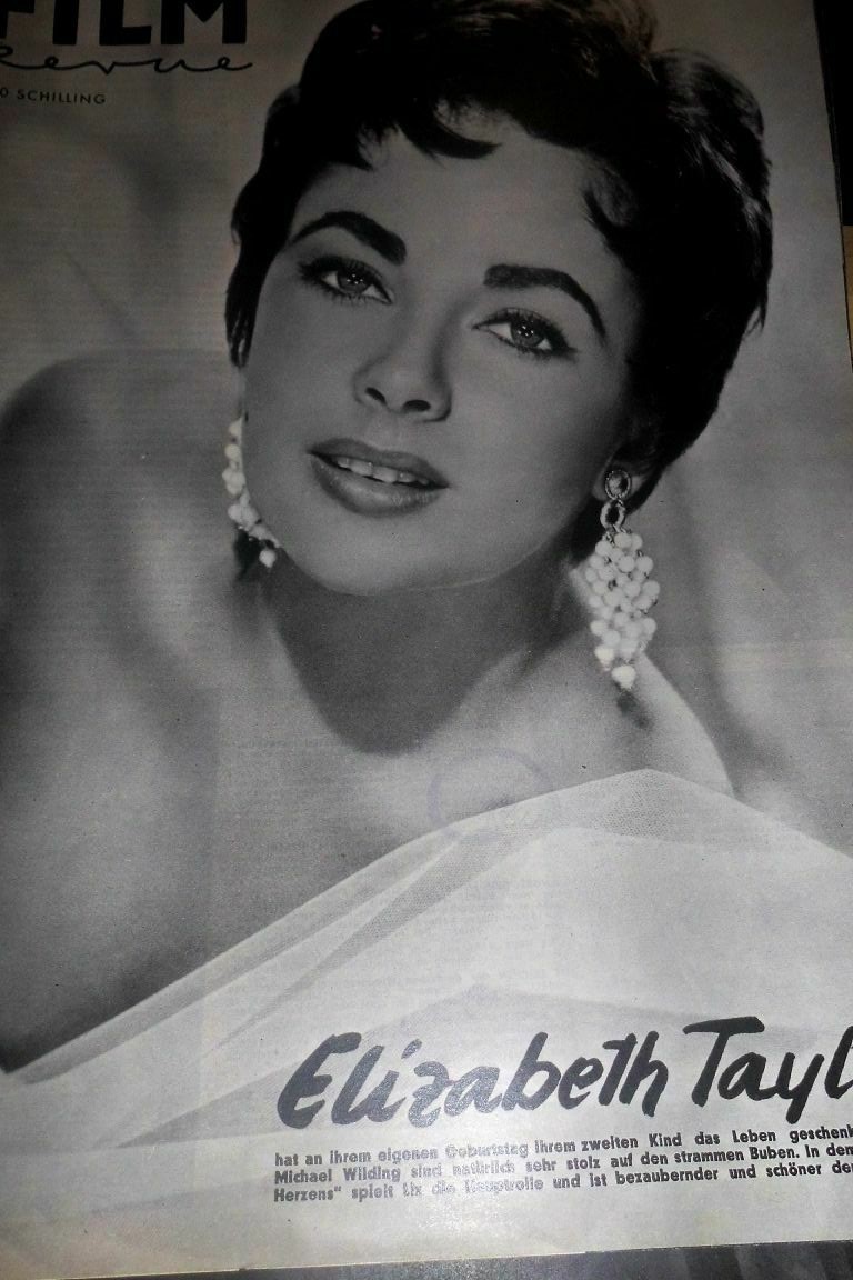 WIENER FILM REVUE magazine side cover Issue 7   1955