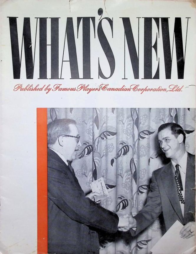 WHATS NEW magazine side cover  January 1953