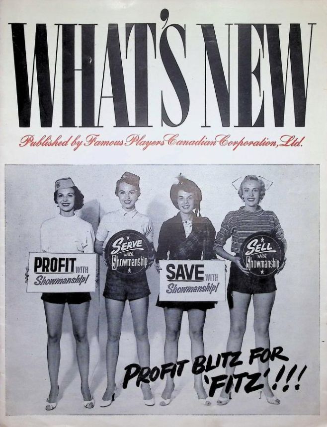 WHATS NEW magazine side cover  September 1955