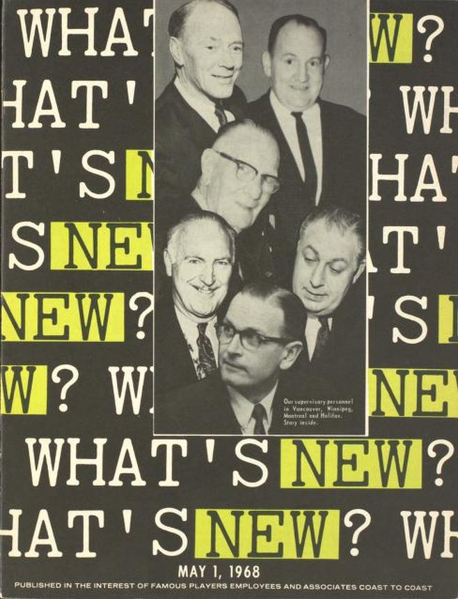 WHATS NEW magazine side cover  May 1968