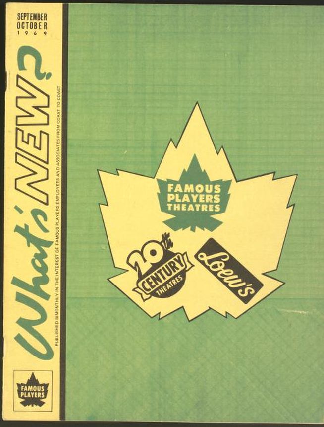 WHATS NEW magazine side cover  September/October 1969